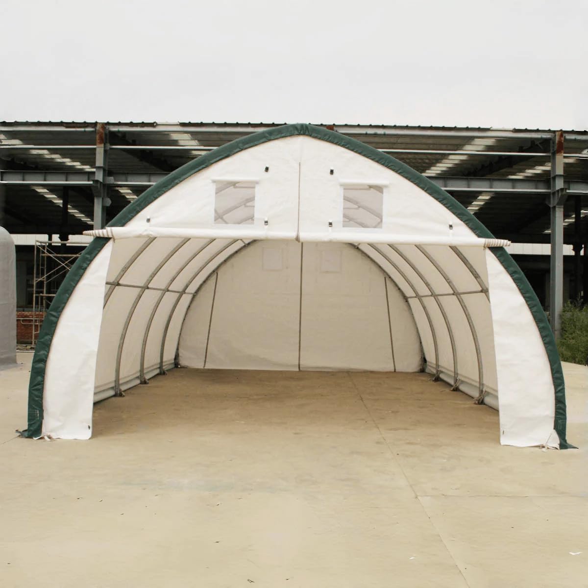 Amazon.com : Single Truss Arch Storage Shelter W20'xL30'xH12